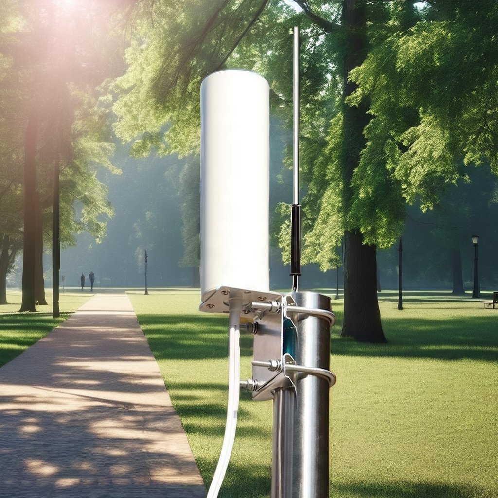 High Gain 10-18dBi Dual 600-2700MHz 3G/4G LTE Base Station Antenna Omni-Directional Outdoor For Router
